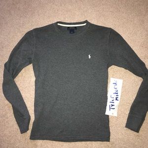 Grey polo thermal